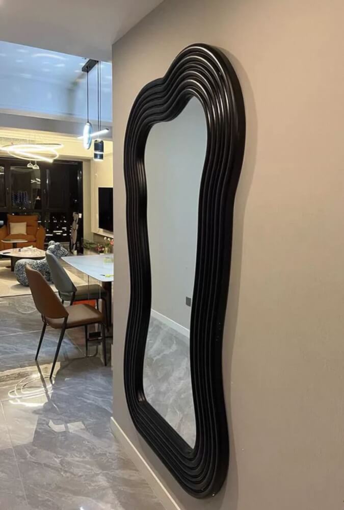 กระจกตั้งพื้น MY DOLLS HOUSE ZENN 180 CM. สีดำ